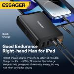 Travel Type C Desktop GaN Phone Charger Quick Charging 100w With Dual USB Ports
