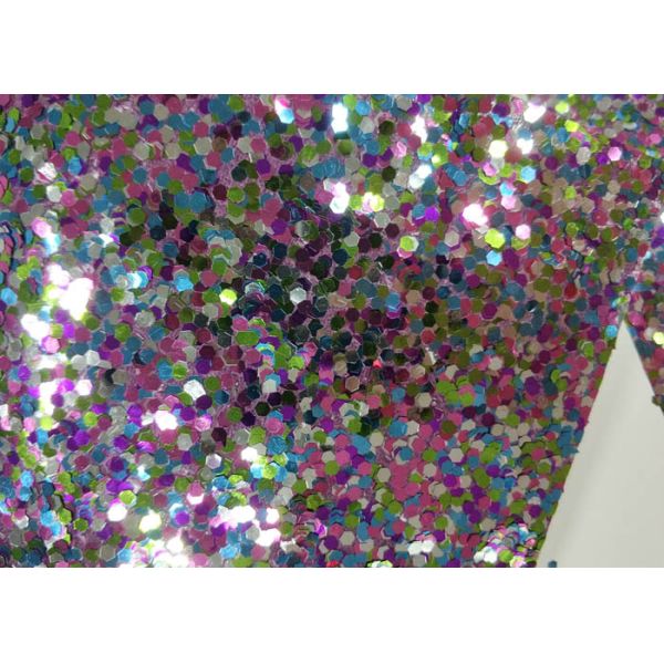 Fancy Gift Wrapping Chunky Glitter Paper Notebook Cover For Home Decoration