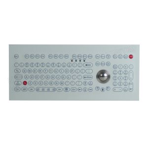 Wholesale Waterproof Dustproof Industrial Membrane Keyboard Optical Trackball from china suppliers
