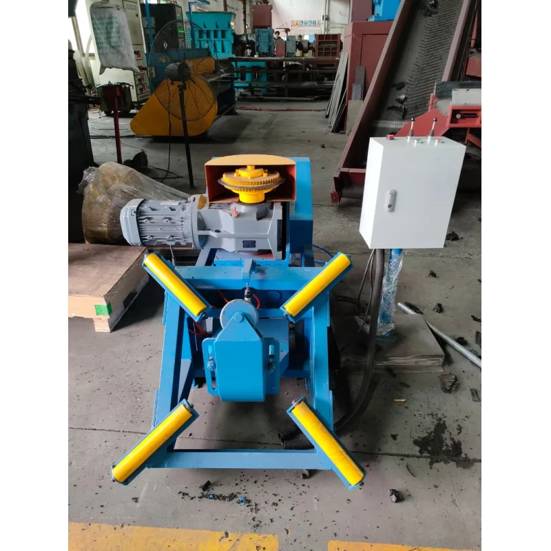 High Volume Tire Shredder with DC53 Blades for Efficient Processing