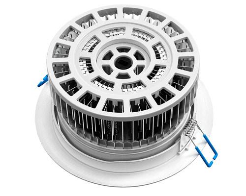 Eco Friendly Cooling Fin 18W, 2700K - 6500K, 50 / 60HZ LED Ceiling Lamp For