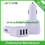 Fireproof Private new mould car charger type-C Quick car charger 2 USB 3 usb car