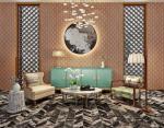 Room Decor Interior Wallpaper 0.53*10M , Crushed Velvet Wallpaper