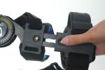 Universal Size Left Or Right Medical Knee Brace Telescopic Post Op Black Color