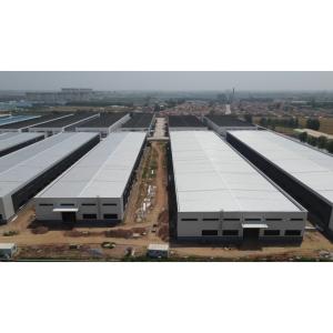 Wholesale Good Epoxy Painting Metal Construction Building Prefabricated Steel Frame Warehouse from china suppliers