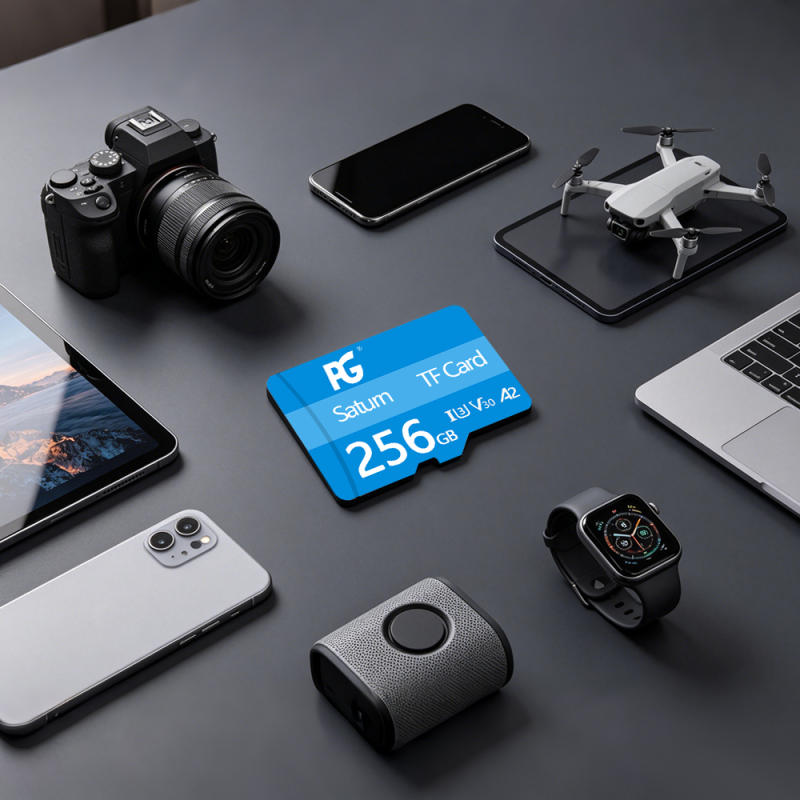High-Speed Transmission TF Memory Card with V30 Video Class and A2 Application Class for Dash Cam and Surveillance Camera