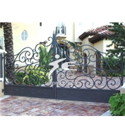 Wholesale wrought iron gate from china suppliers
