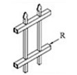 Galvanization Steel Picket Fence 1800*2400mm Rot Proof
