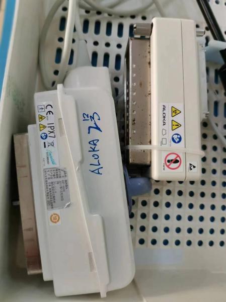 Top Ultrasound Hitachi Aloka UST-5550 Ultrasound transducer probe in repair