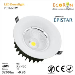 Wholesale led lamps for home cree cob 30w 40w 50w available ac100-277v led downlight dimmable from china suppliers