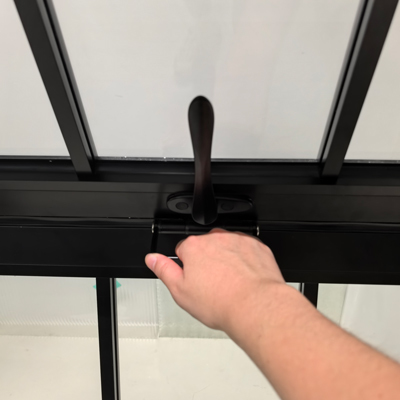 Waterproof Aluminum French Windows Splash Proof Design Aluminium Folding Windows