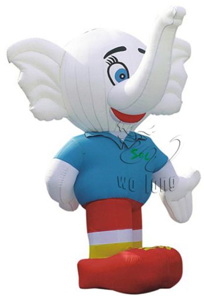 Cute inflatable animal toy, inflatable toy animal