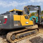 Used Volvo EC140 Hydraulic Crawler Excavators 14t