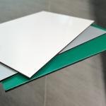 3mm PE Aluminum Composite Panel 2440mm Glossy Color For Signage