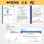 Transmission Distance 10km 40Gb/s QSFP LR4 Optical Transceiver 1277.5nm 10km