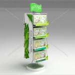 Cosmetics display design showcase for makeup