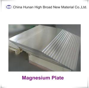 Wholesale High Broad supply AZ31B-H24 Magnesium Plate , Magnesium engraving plate from china suppliers