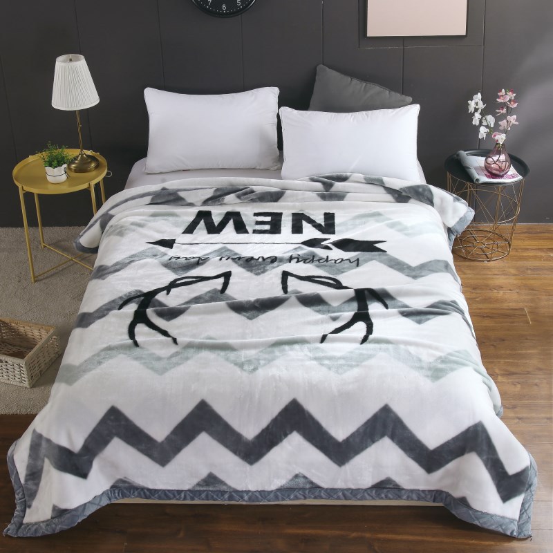 Soft and Thick Long Throw Blanket Bedding Sheet for Large Size Sofa T/T Payment Term