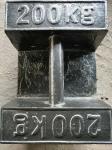 500kg M1 20kg 10kg cast iron test weight for crane, cast iron weight for
