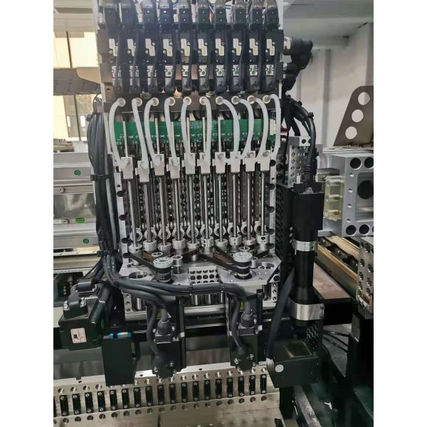 Double module multifunction visual camera high speed LED chip mounter