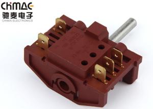 Wholesale 12A 250VAC 6 Position Rotary Switch , Sp6t Power Rotary Switch Brass Terminal from china suppliers