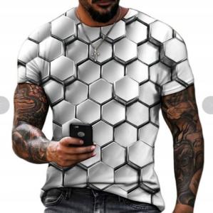 Wholesale O-Neck Abstract Harajuku Custom Oversized Tees from china suppliers