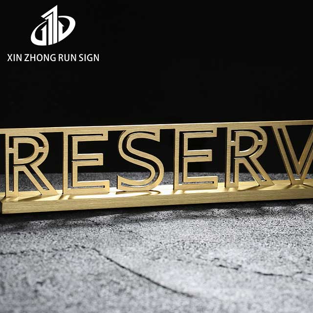 Hot selling stainless steel double-sided lettering Outdoor company logo Acrylic metal 3d backlit lettering logo