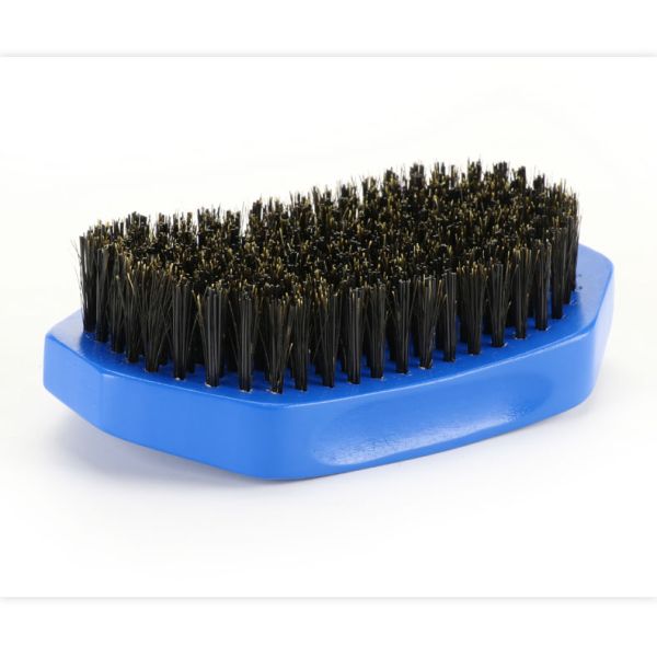 Wooden Handle 360 Wave Brush 12.6cm Boar Bristle for Men