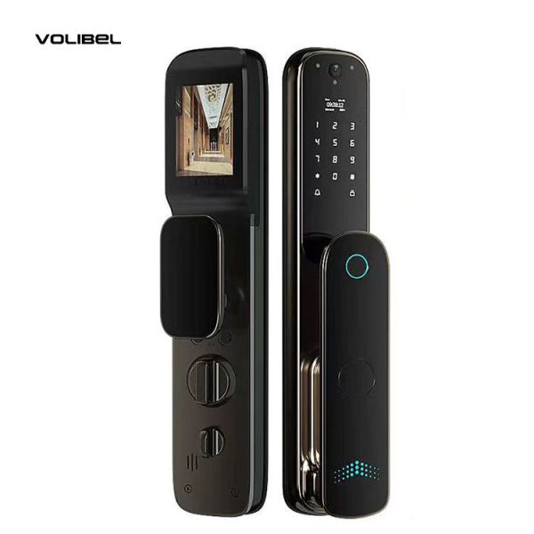 OEM Smart Camera Door Lock Unique Stylish Electronic Fingerprint