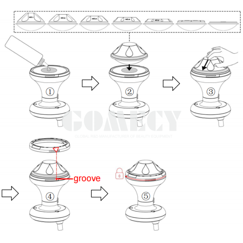 Focused Shockwave Therapy Machine for Physical Therapy, Sports Injury Recovery,