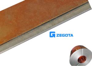 Wholesale High Ductility Copper Clad Stainless Steel Sheets , Copper Clad Stainless Steel Strip from china suppliers