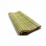Green Natural 24cm 27cm Sushi Bamboo Rolling Mat Heat Resistant