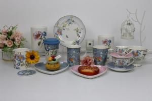 Wholesale Fashion AB grade tableware houseware set good quality Ceramic/Porcelain for office or buffet from china suppliers