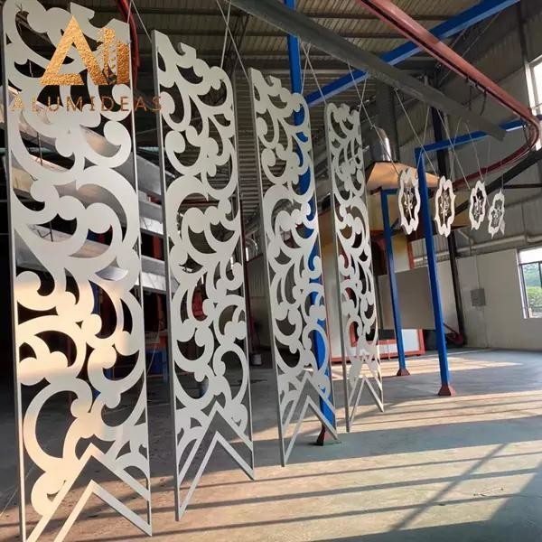 Perforated Metal Privacy Screen