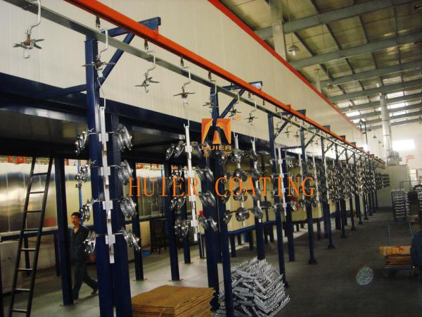 Electric Spray Painter Electrostatic Painting Line With ±5 Microns Coating