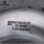SINOTRUK HOWO Truck Spare Parts Flexible Exhaust Pipe WG9725540199 Original