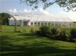 Fast Erected 100 Guests Waterproof Event Tent , PVC Marquee Party Tent For Hire