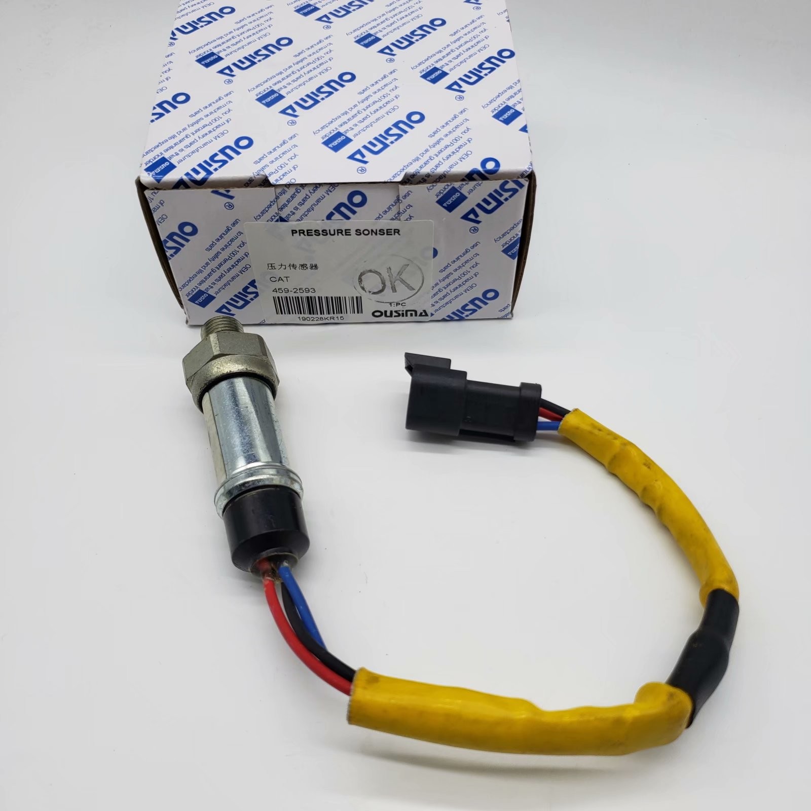 OUSIMA Excavator Parts 459-2593 For Switch Assembly-Pressure