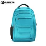 USB Charger Port Stylish Laptop Bags , Portable High School Backpacks