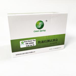 Wholesale H5N1 Avian Influenza Rapid Test Kit ELISA Rapid Anti Body For Poultry 96 Wells/Kit from china suppliers