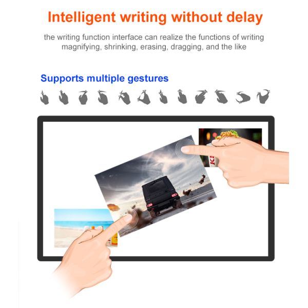 Windows RK3288 Interactive Multi Touch Table 55 Inch Dustproof And Explosion Proof