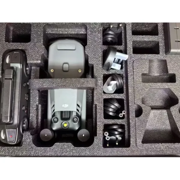 Dji Matrice 30t Agriculture Drone Equipped with a Laser Rangefinder and an Infrared Thermal Imaging Camera