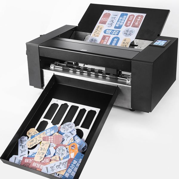 Anycut 1600mm/s Auto-Positioning Cutter with QR Code Path Recognition A3/A4 Sticker Label Cutting Machine