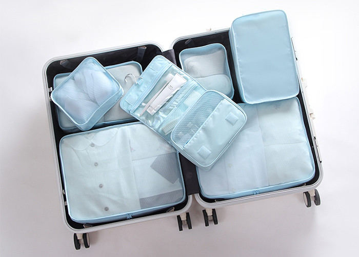 290D Polyester Waterproof Travel Organizer Bag Unisex Customized Logo