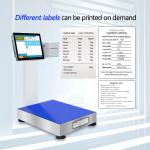 LCD Display Pharmaceutical Chemical Label Printing Device for 400mm*500mm Table