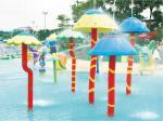 spray park equipment, kids water play equipment, water slide equipment