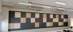 Meeting Room Absorbers Fabric Wrapped Acoustical Wall Panels Sound Absorbing