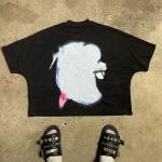 Oversized 100-300Gsm Boxy Fit Heavyweight T Shirt Drop Shoulder Vintage Cropped