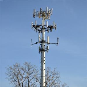 Wholesale Hot Dip Galvanized Telecom Mast Tower Monopole 30 Meter Q345B/A572 Material from china suppliers