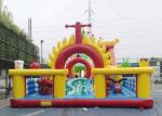 20x10m outdoor kids giant inflatable amusement park made of 1st class pvc